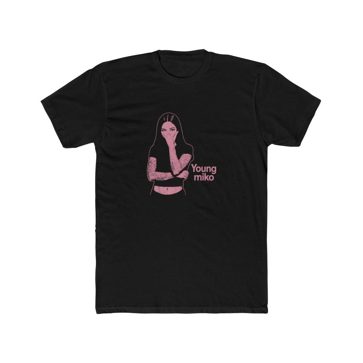 Young Miko Rapper Bold Graphic T-Shirt