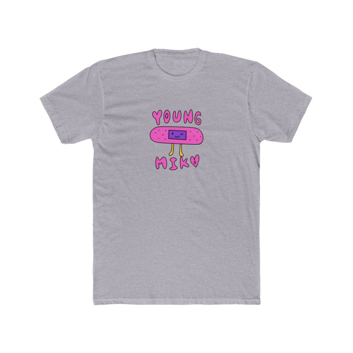 Young Miko Band-Aid Fierce Cartoon Rap T Shirt - Hip Hop Fan Gear