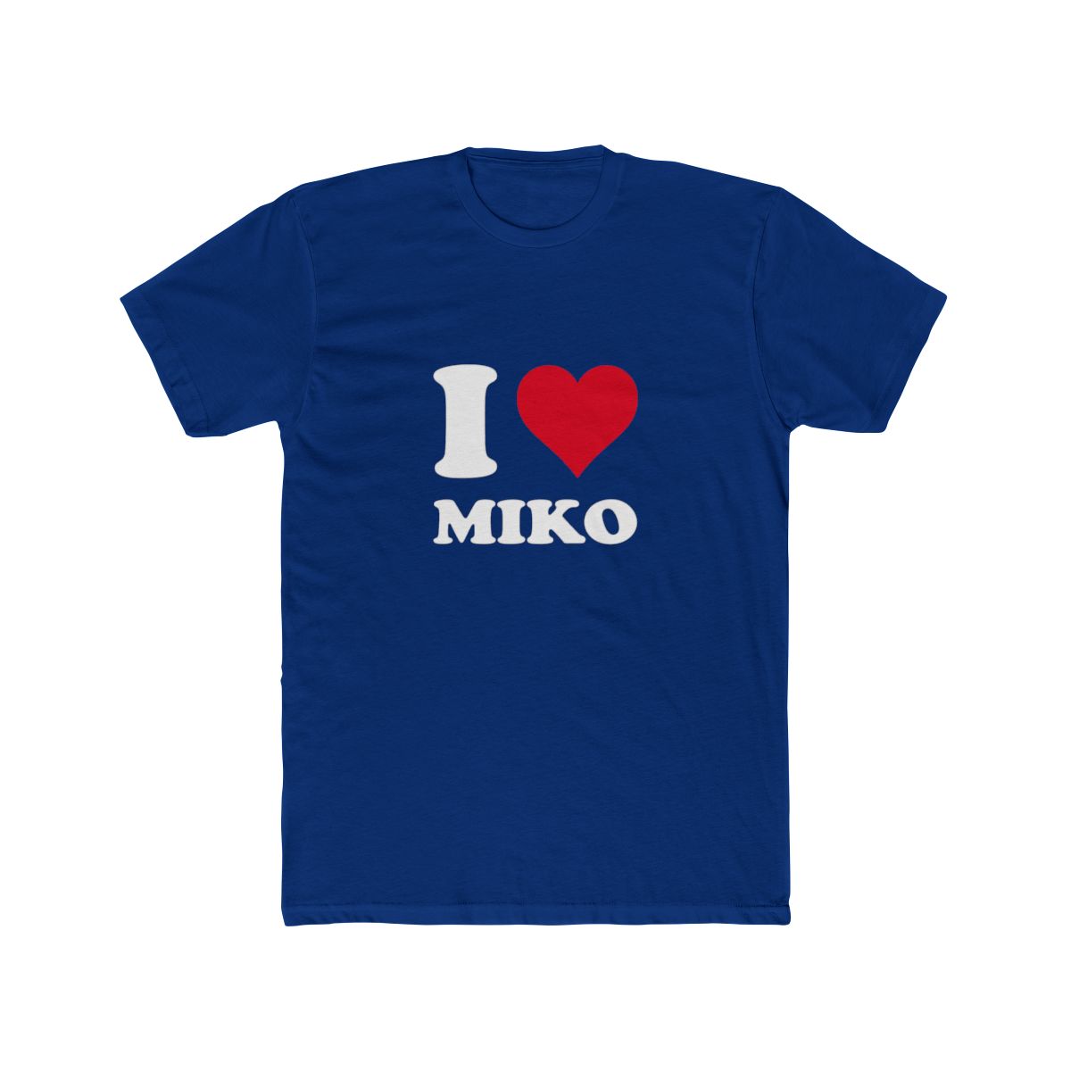 I Heart Miko Love Stories Graphic T Shirt - Bold Pet Fan Gift