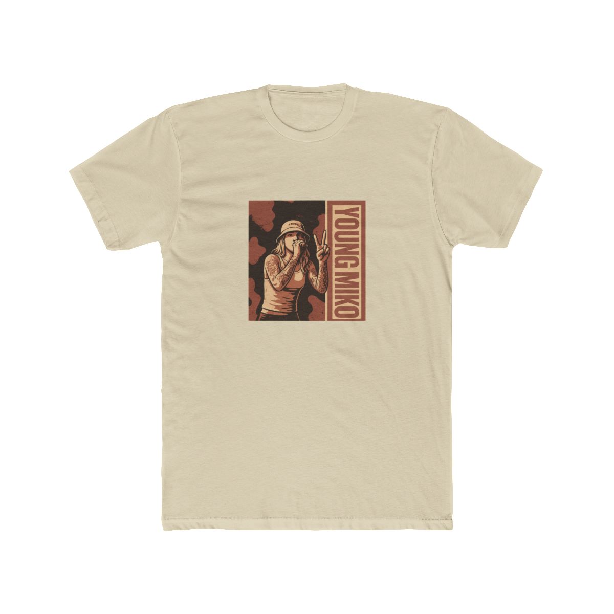 young miko // Brown Vintage T Shirt