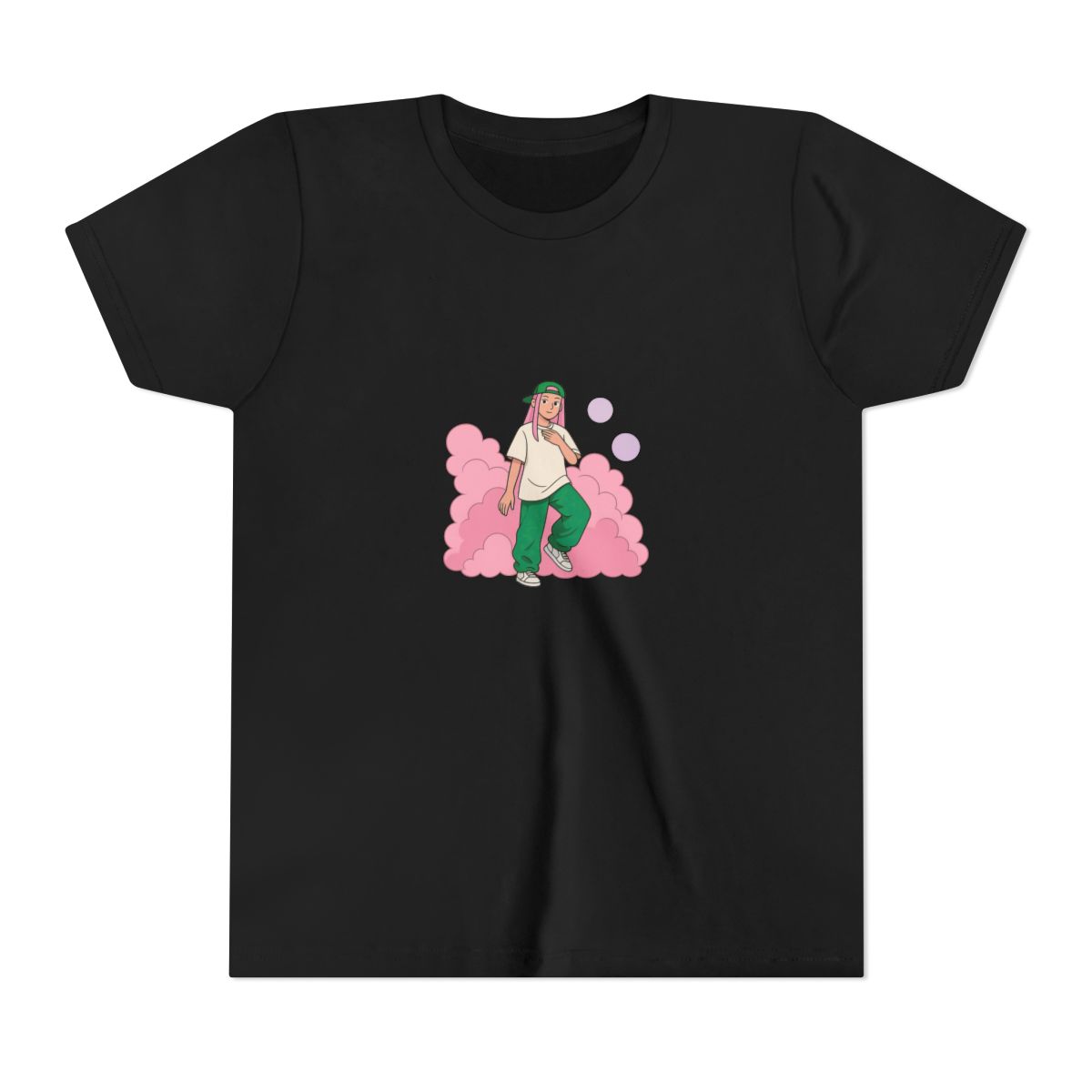Young Miko Bold Oversized Text Reggaeton Kids T-Shirt
