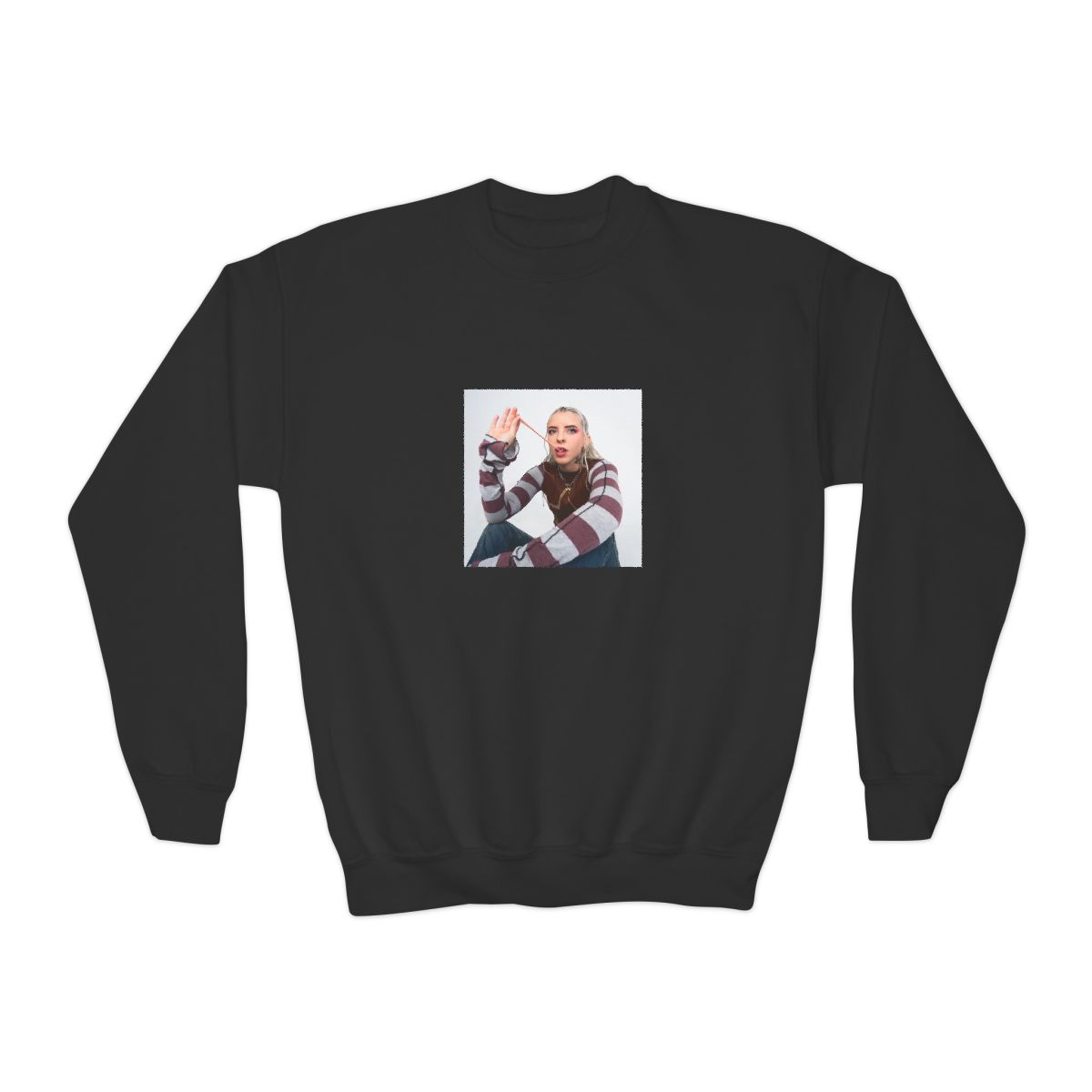 Young Miko Crewneck Kids Sweatshirt